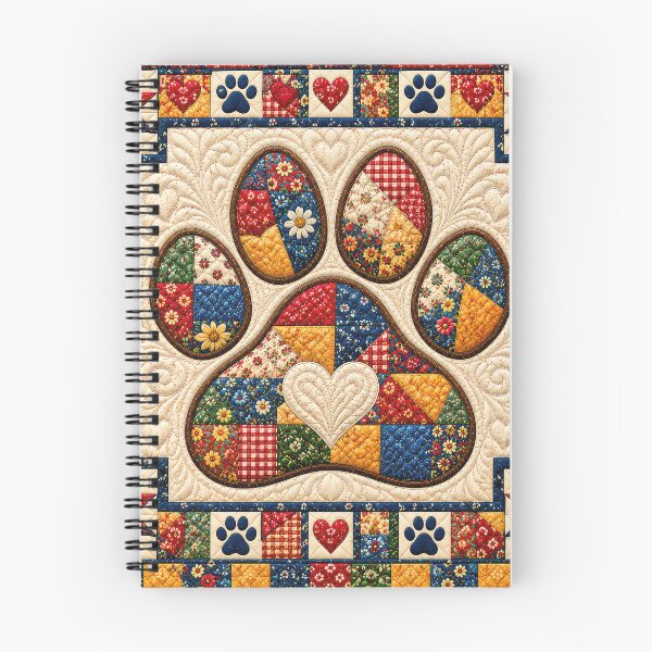 Item preview, Pawprint Quilt designed and sold by Elisabeth Lucas.