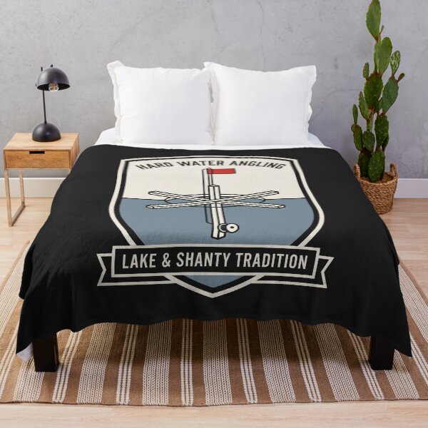 Item preview, Hard Water Angling Lake And Shanty Tradition designed and sold by SplashTastic.
