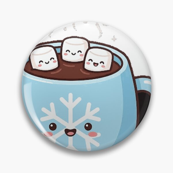Item preview, Mug of hot chocolate with cute marshmallows Classic T-Shirt_508cddbaf7 designed and sold by RoReshop.