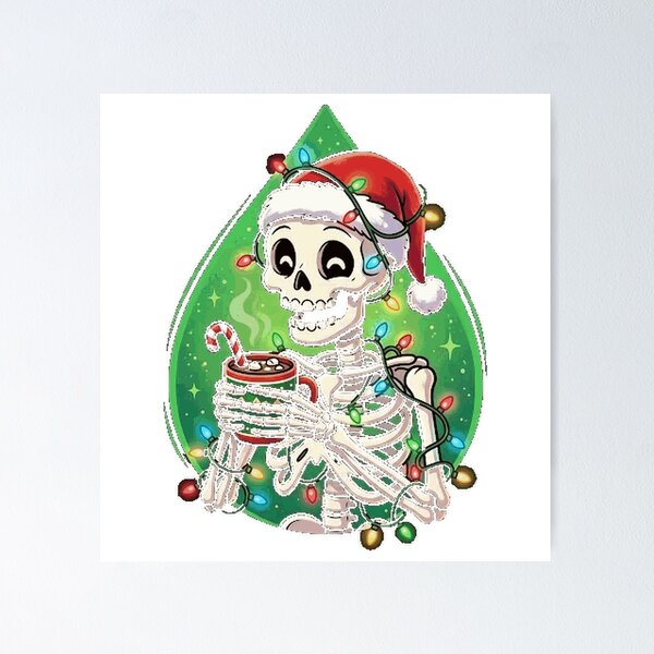 Item preview, Sassy Skelly Christmas Oversized T-Shirt_85708646a0 designed and sold by Djtahar15.