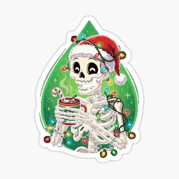 Item preview, Sassy Skelly Christmas Oversized T-Shirt_85708646a0 designed and sold by Djtahar15.