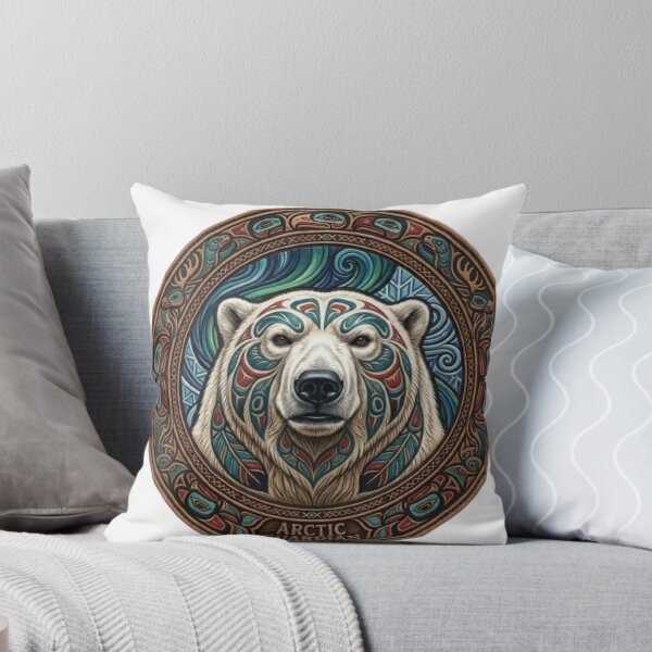 Aperçu de l'œuvre Polar Bear Artic Guardian créée et vendue par Kirrindy Designs.