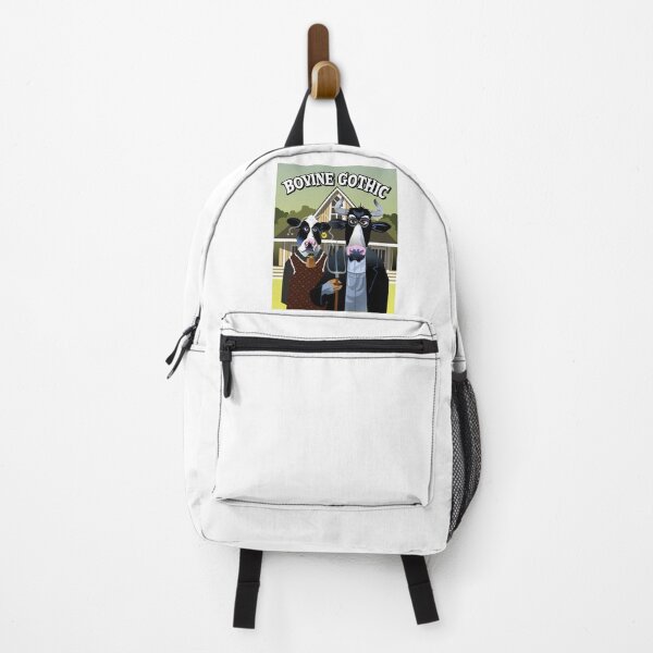 Item preview, A parody of "American Gothic" using cows, with a title. designed and sold by Lobo-36.