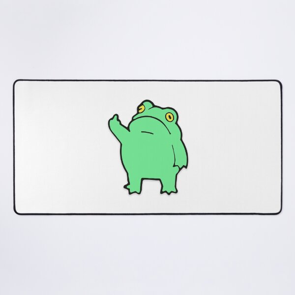 Item preview, Funny Green Frog Cartoon – Quirky Frog Art designed and sold by murakamisstudio.