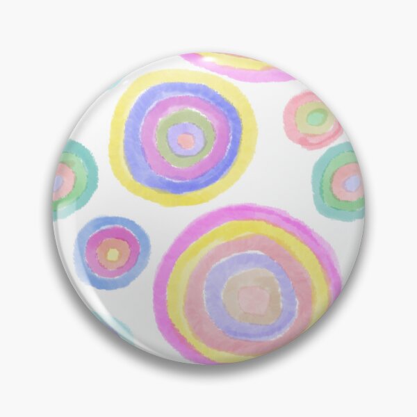 Item preview, Pastel Concentric Rings Circles  designed and sold by wissal.studio.