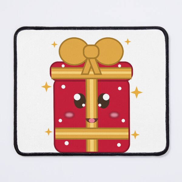 Item preview, Cute Kawaii Gift Box Sticker Christmas Present Character Holiday Art designed and sold by PRIME4YOU.