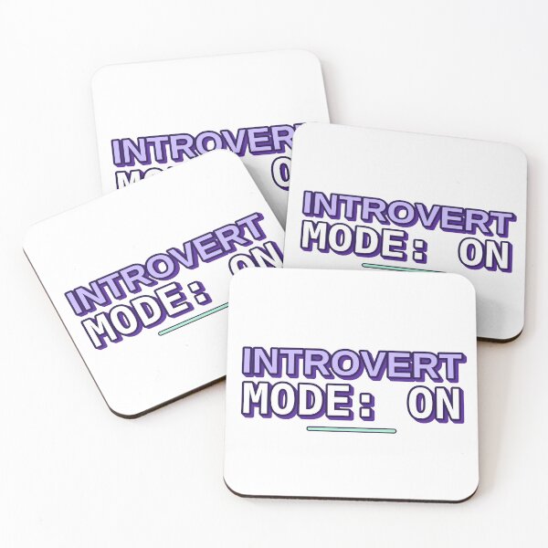 Item preview, Introvert Mode ON Funny designed and sold by MR4me.