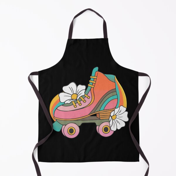 Item preview, Retro Roller Skate Daisy Flower Groovy Cute Skating 60s 70s Vibes Good Old Days designed and sold by Jt41.