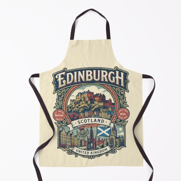 Item preview, Edinburgh Scotland Vintage Travel Badge  designed and sold by Amir Faysal.