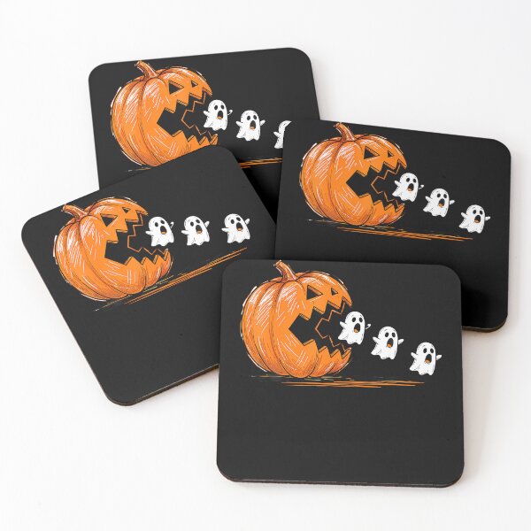 Item preview, Funny Halloween Pumpkin Eating Ghost Gamer designed and sold by Alzasshop.