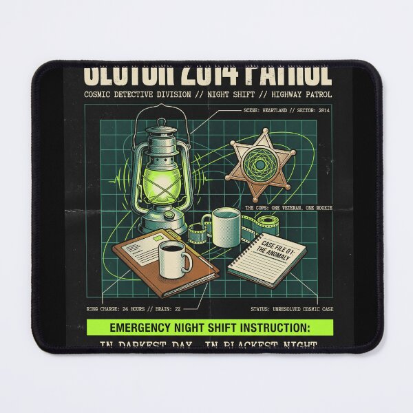Item preview, Lanterns Cosmic Detective Sector 2814 Space Cop Parody designed and sold by Mircea786.