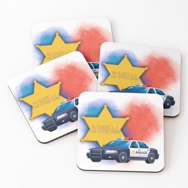 Item preview, Police Hero Dad  designed and sold by MyBottomShelf.