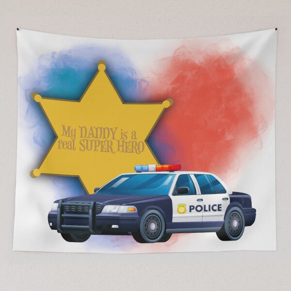 Item preview, Police Hero Dad  designed and sold by MyBottomShelf.