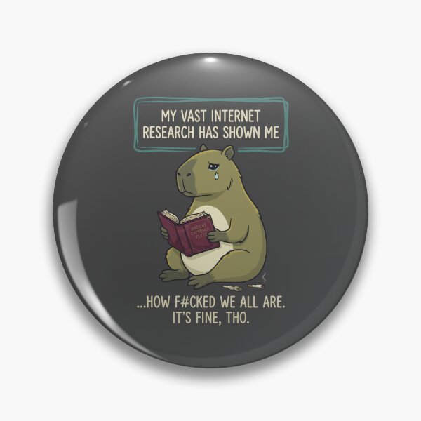 Item preview, Capybara Internet Research designed and sold by Amir Faysal.