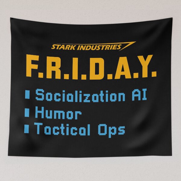 Item preview, F.R.I.D.A.Y. designed and sold by ThomasKadmon.