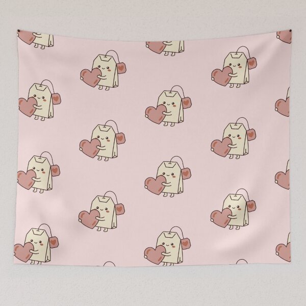 Item preview, Cute Kawaii Tea Bag – Small Bag Big Feelings for Sensitive Souls and Friendship designed and sold by Im-Ara.