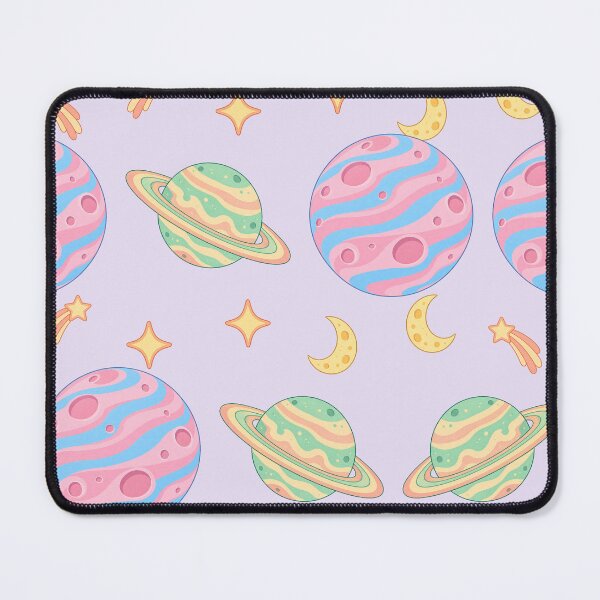 Item preview, Pastel Space Planets Pattern Cute Outer Space designed and sold by victorsuarez.