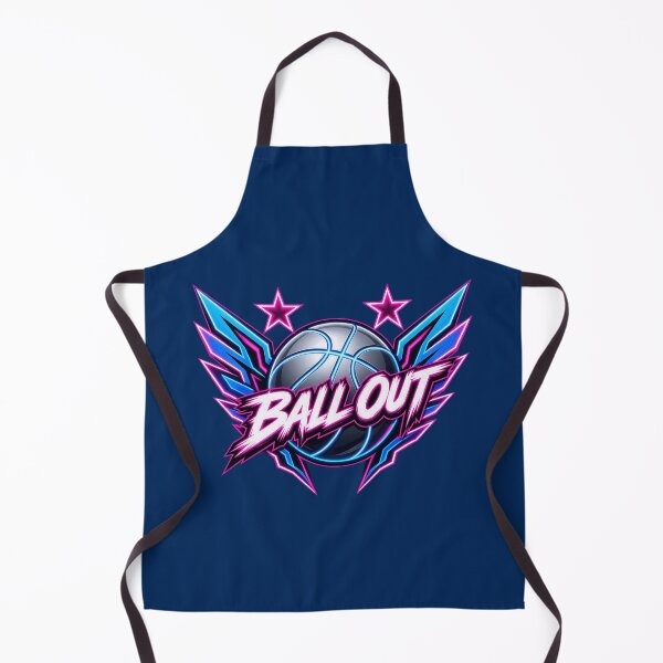 Item preview, Angel Wings Basketball Neon Court Crest designed and sold by tyrahicks278.