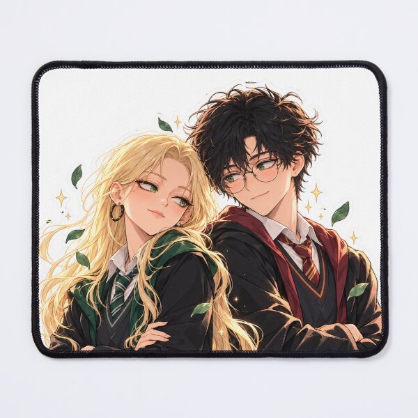 Item preview, Carina Malfoy and Harry Sticker designed and sold by Coloor.