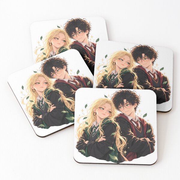 Item preview, Carina Malfoy and Harry Sticker designed and sold by Coloor.