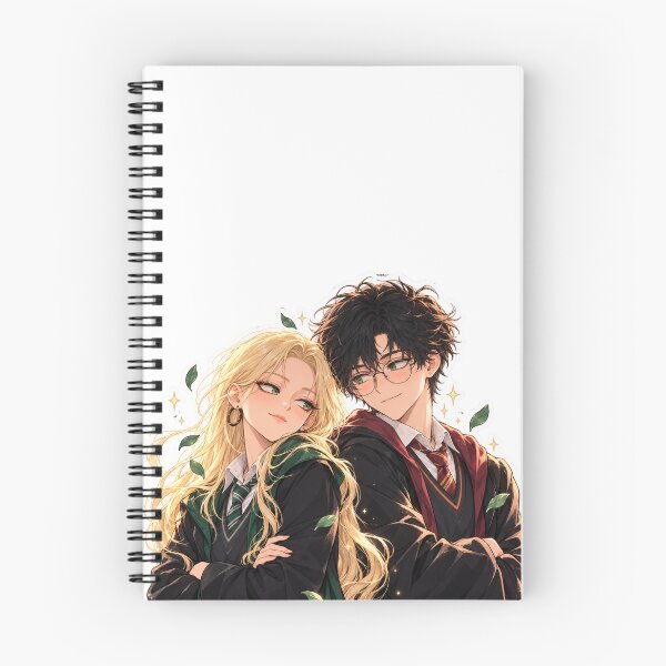 Item preview, Carina Malfoy and Harry Sticker designed and sold by Coloor.