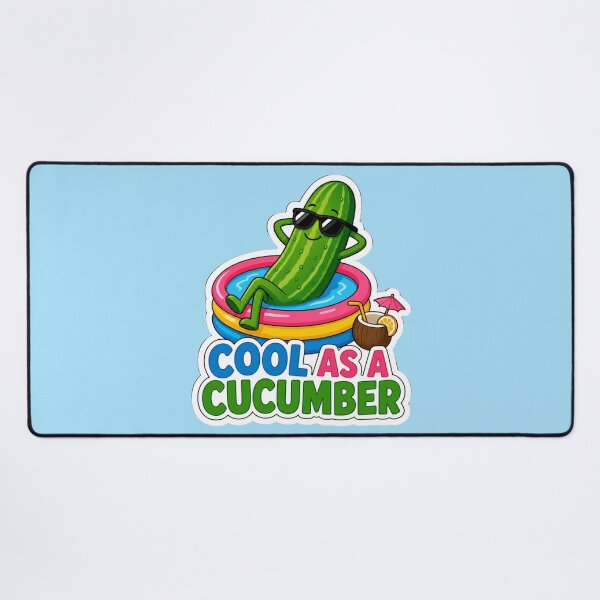 Item preview, Cool as a Cucumber designed and sold by Rosie's Wildflower Boutique.