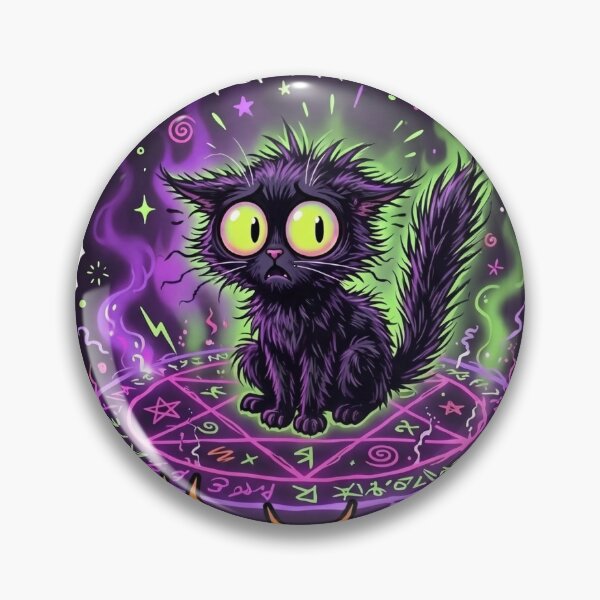 Item preview, Everything Is Hexed Funny Black Cat Witch Halloween designed and sold by JunTheK.