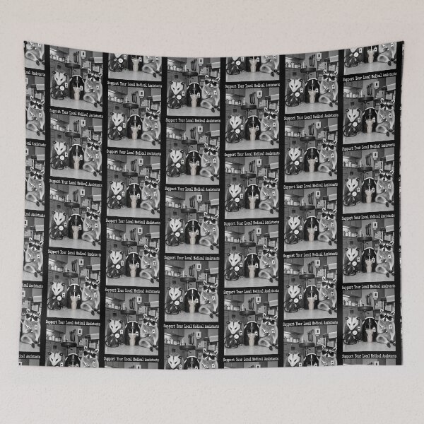 Item preview, Support Your Local Medical Assistants Raccoon Possum Skunk designed and sold by serialcarachts.
