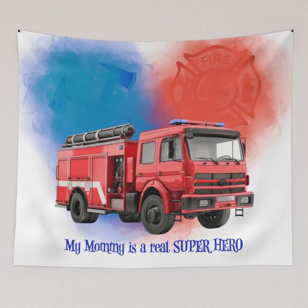 Item preview, My Mommy is a Real Super Hero Fire designed and sold by MyBottomShelf.