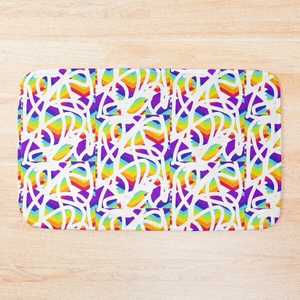 Item preview, Rainbow scribbles designed and sold by Mohita Garg.