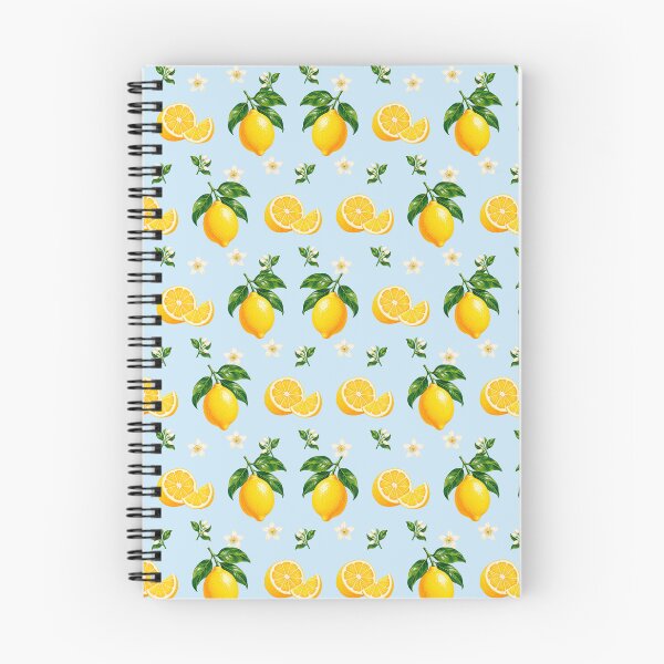 Item preview, Big Lemons and Blossoms Pattern Mediterranean designed and sold by victorsuarez.