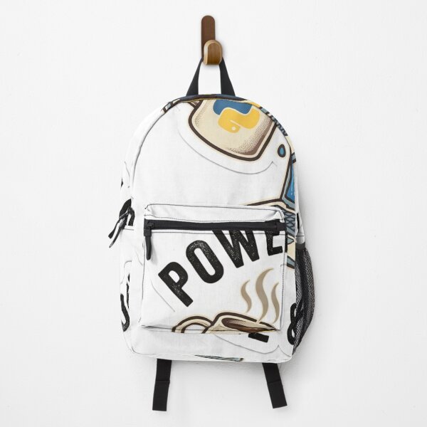 Item preview, Powered by Coffee and Python Programmer Design designed and sold by Purplippie.