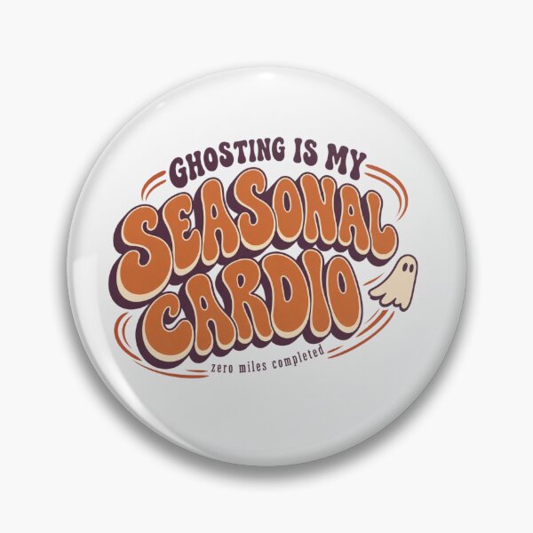 Item preview, Ghosting Is My Seasonal Cardio Funny Halloween Shirt designed and sold by PhylonBoxx.