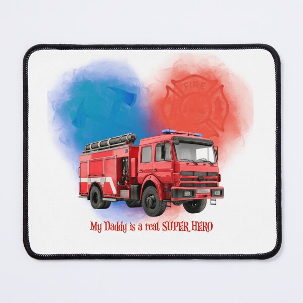 Item preview, My Daddy is a Real Super Hero Firefighter designed and sold by MyBottomShelf.