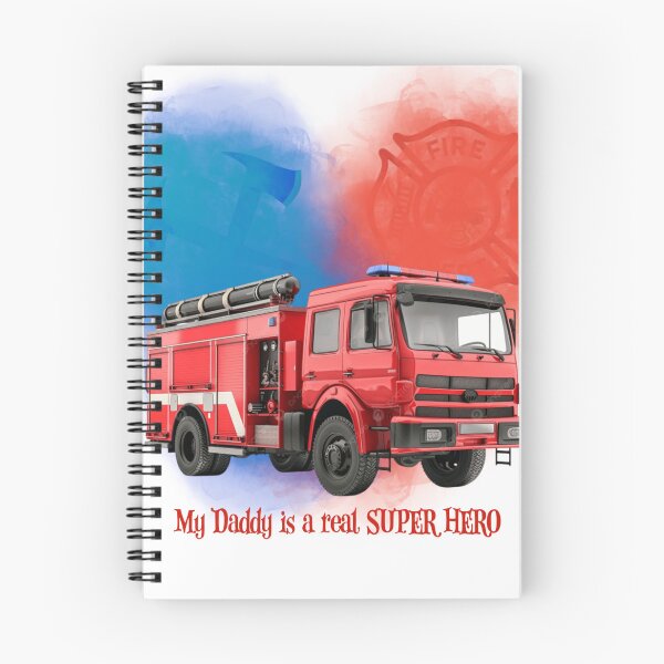 Item preview, My Daddy is a Real Super Hero Firefighter designed and sold by MyBottomShelf.
