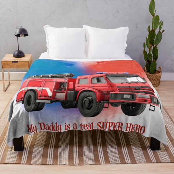 Item preview, My Daddy is a Real Super Hero Firefighter designed and sold by MyBottomShelf.