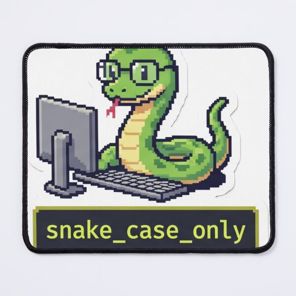 Item preview, Cute Snake Case Only Pixel Python Sticker designed and sold by Purplippie.
