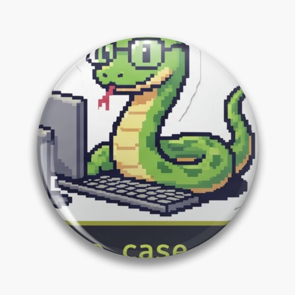 Artikelvorschau, Niedlicher Schlangen-Aufkleber (nur Hülle) – Pixel-Python-Aufkleber entworfen und verkauft von Purplippie.