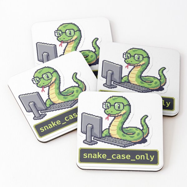 Item preview, Cute Snake Case Only Pixel Python Sticker designed and sold by Purplippie.