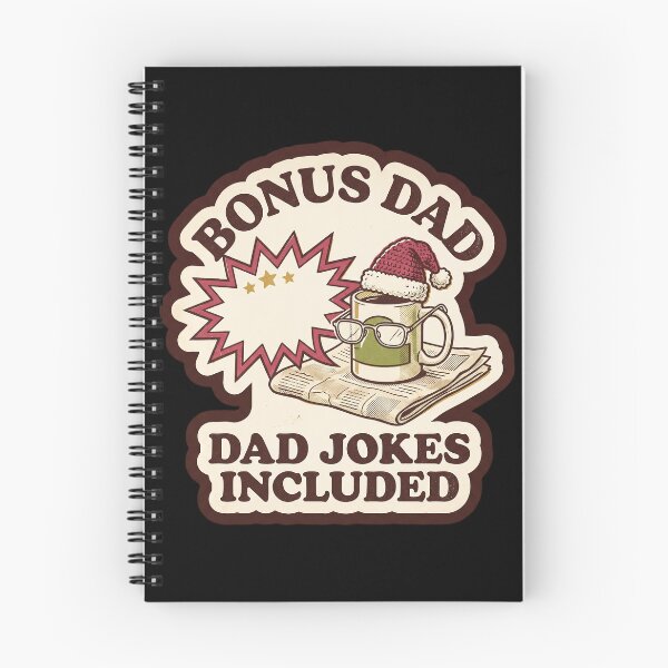 Item preview, Funny Bonus Dad Dad Jokes Included Retro Christmas Sticker designed and sold by TheCalmEdit.
