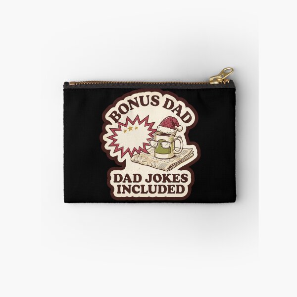 Item preview, Funny Bonus Dad Dad Jokes Included Retro Christmas Sticker designed and sold by TheCalmEdit.