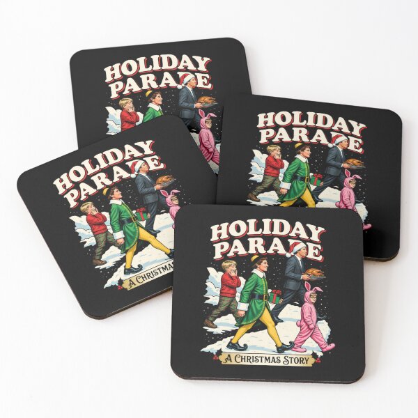 Item preview, Christmas Movies Holiday Parade Retro Comic Art designed and sold by Jessi-Scott-Art.