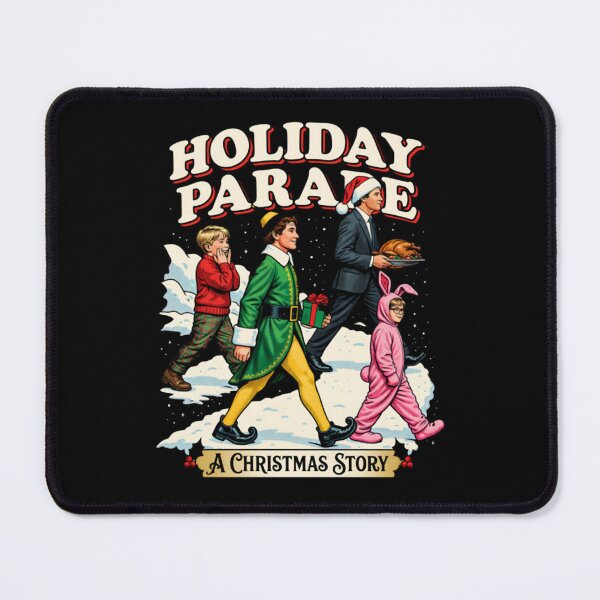 Item preview, Christmas Movies Holiday Parade Retro Comic Art designed and sold by Jessi-Scott-Art.