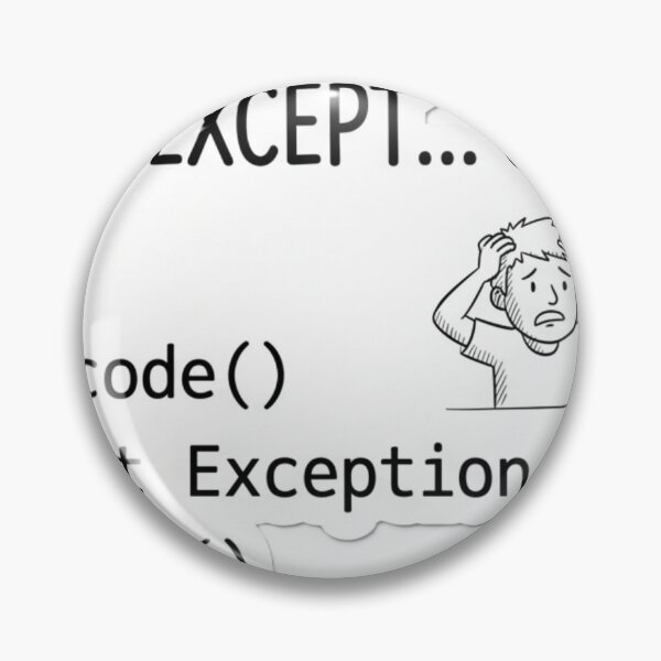 Item preview, Try Except Spiral Funny Python Developer Design designed and sold by Purplippie.