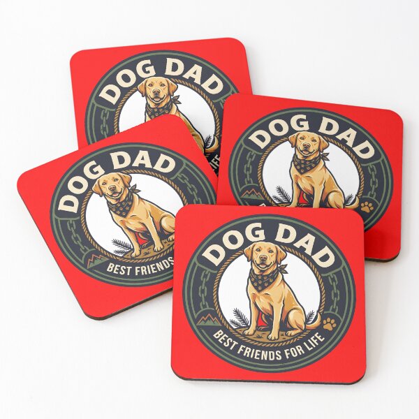 Item preview, Dog Dad Best Friends for Life – Vintage Dog Lover Graphic designed and sold by al21ex.