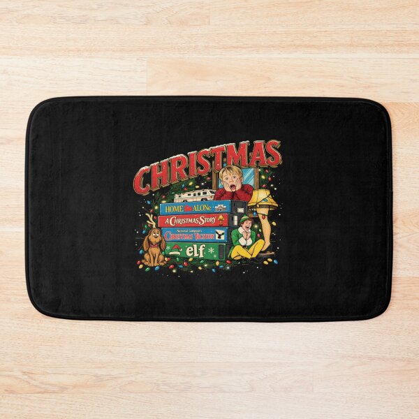 Item preview, Christmas Movies Retro Stack Holiday designed and sold by Jessi-Scott-Art.