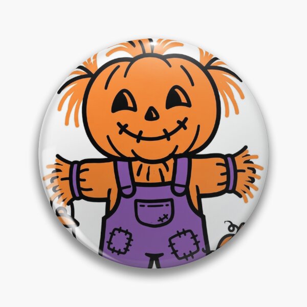 Item preview, Hay There Cute Scarecrow Pumpkin Head Halloween Tee designed and sold by A Light Worker.