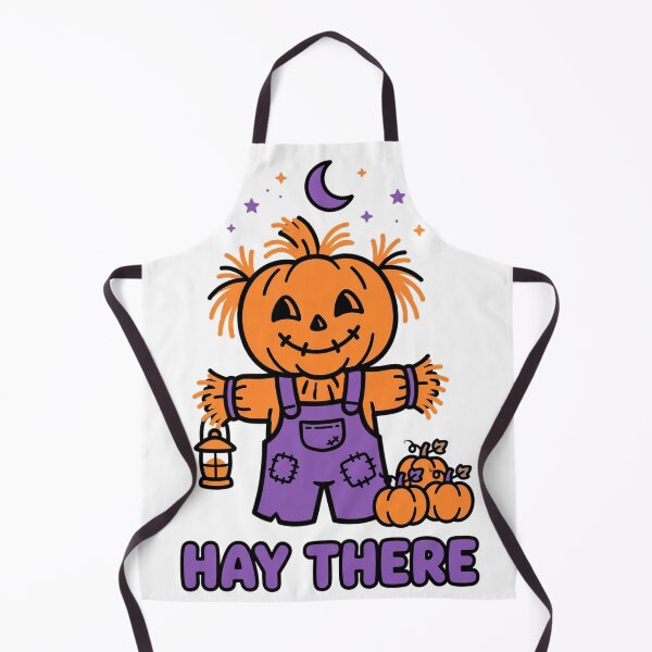 Item preview, Hay There Cute Scarecrow Pumpkin Head Halloween Tee designed and sold by A Light Worker.