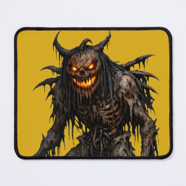Item preview, Terrifying Jack O Lantern Halloween Horror Kürbis Monstre designed and sold by Funnygiftsstudio .