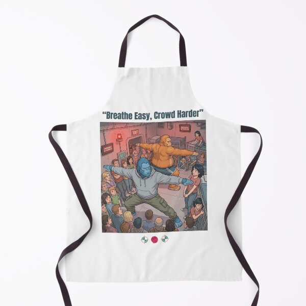 Item preview, Emergency Bunker Breathwork - Funny Bigfoot Yoga & Zen Crowd Graphic designed and sold by Whimsy Trail Co.